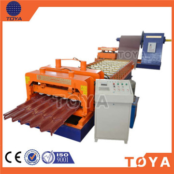 TOYA metcoppo roof tile machine	/tile forming machine