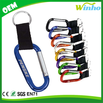 Winho carabiner keychain plus strap