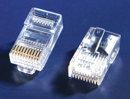 موصل RJ48 10P10C غير المحمي