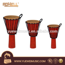 Wood Djembe drum percussion musical instrument