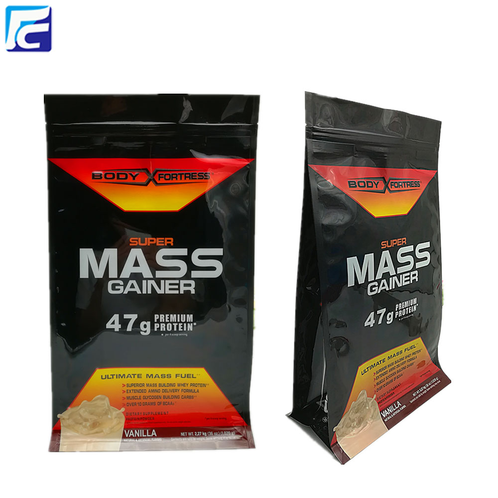 Bao bì thực phẩm túi với gusset bên cho protein