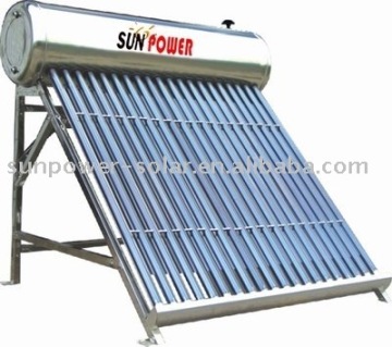 integrated pressurized solar water heater