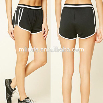 Summer fitness breathable shorts wholesale bulk custom active striped women sports running shorts online