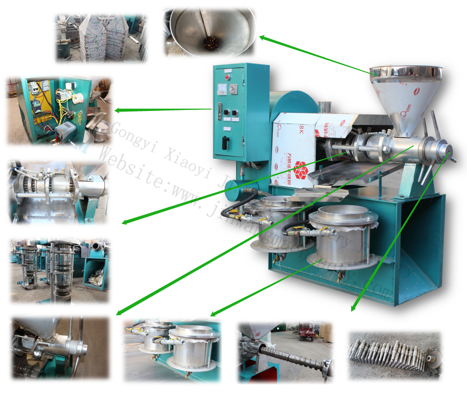 Coconut oil making machine for home