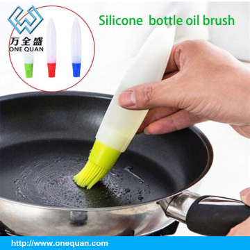 Cooking Oil Bottle Brush Pancake Kitchen Brush Tools Cooking Silicone Oil Bottle Brush