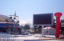 Hd P8 Outdoor Led Video Displays For School , 1000w/㎡ Power Consumption
