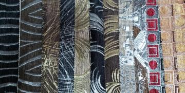 Yarn-dyed Polyester Chenille Fabric for Sofa