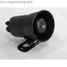 20W car alarm with battery,1 or 6 tone/melodic electronic sirens GB-19