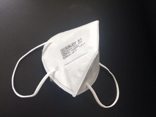 Защитная больничная антивирусная одноразовая маска для лица KN95