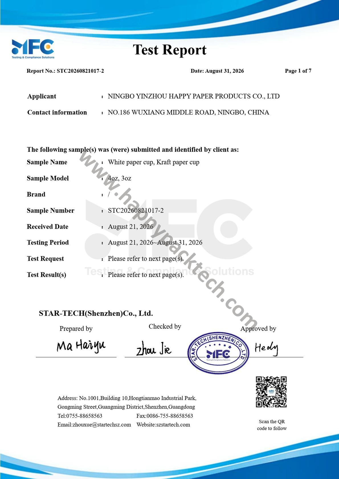 happypack-PFAS YINZHOU-kağıt-gıda-ambalajı happypack-PFAS YINZHOU-paper-food-packaging