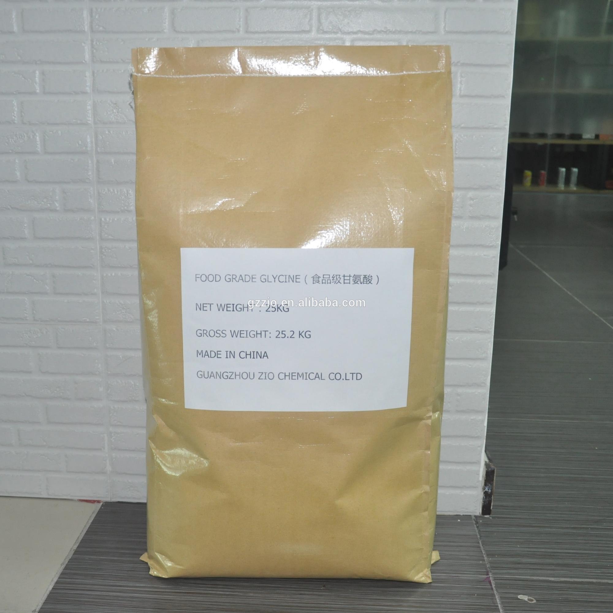 Bulk feed grade glycine price amino acid l-glycine free sample available