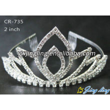 Small Crown Silver Wedding Crowns And Tiaras