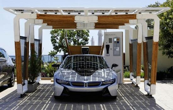 Solar energy carport aluminum mounting system