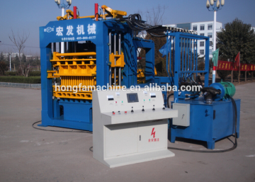 full automatic concrete paver brick making mahine , QT8-15C large concrete block making machine , construction equipment