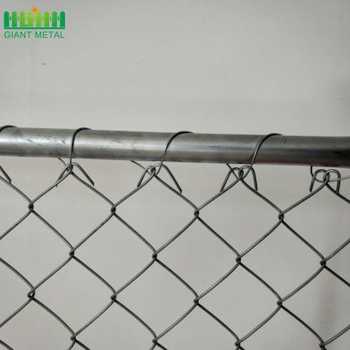 Pagar Link Rantaian Digunakan Sementara Galvanized AS