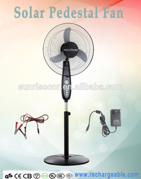 Solar DC Fan Solar Pedestal Fan 12V DC Fan 3 Speed Fan PLD-Q