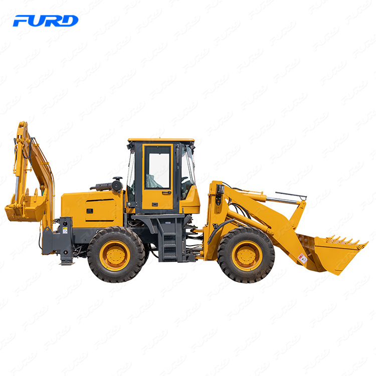 4x4 Wheel Drive Mini Backhoe Loader with Cheap Price