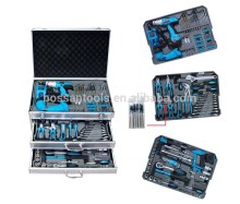 187pcs tool set with cordless screwdriver