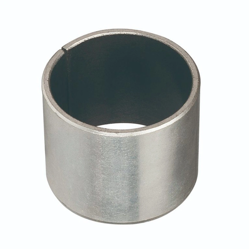 Popular Steel Backed Bronze Layer PTFE Coated Sleeve Bearing Oilless Split DU Bushing