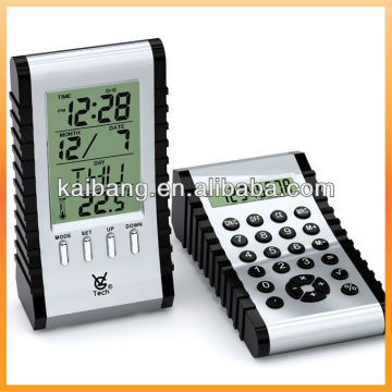Multi-function Table Clock with Calculator