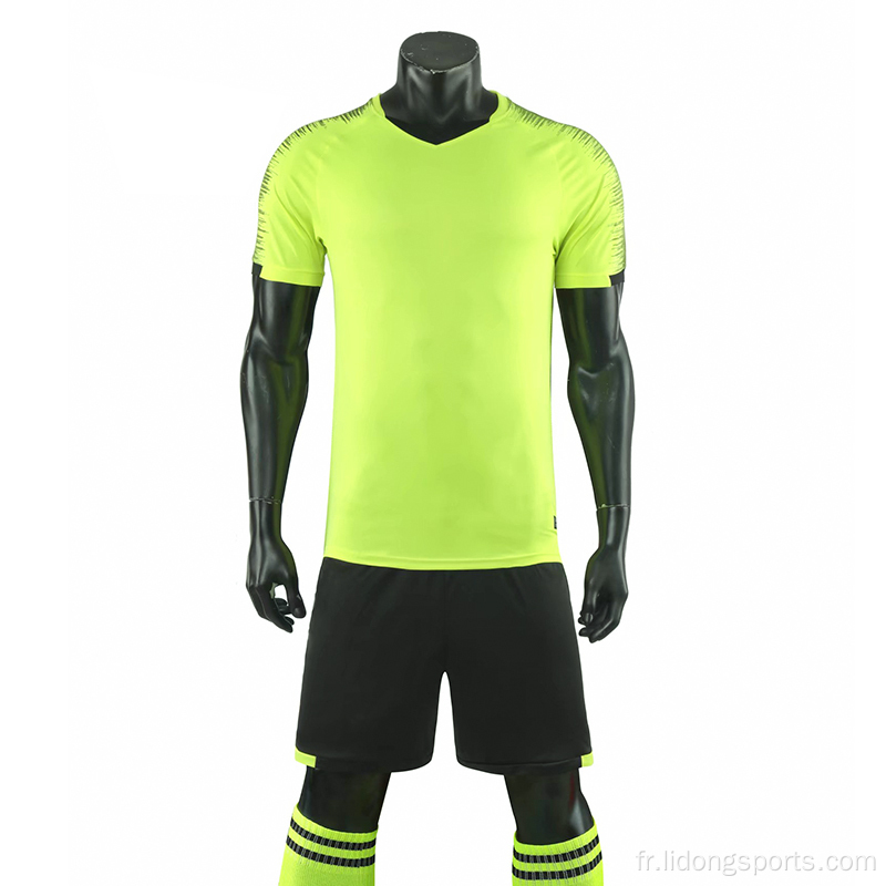 Uniforme de football sublimé de qualité supérieure de qualité supérieure