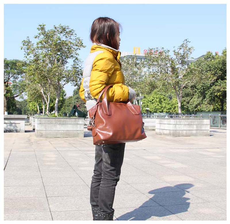 PU Leather Shoulder Handbags