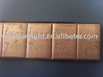 balance weights Lead stick -on wheel balance weights