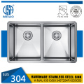 cUPC Double Bowl SUS304 Stainless Steel Kitchen Sink