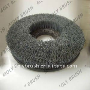 abrasive nylon disc brush for cleaning