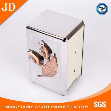 metal tissue box restaurant paper napkin dispense holder