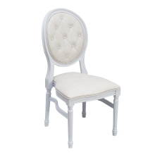 PU leather button back xv Louis Chair dining chair for wedding and event