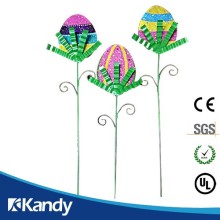 Easter metal flowers and garden stakes