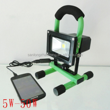 USB Rechargeable LED Spot Lights 10W-50W - CE ROHS Compliant