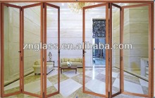4 pannels aluminum pocket door