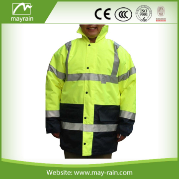 210T polyester taffeta with PVC coated,Polyester Material and Police Rain Suits,Raincoats Type Police Rain Suits