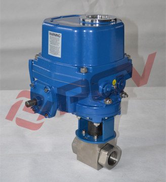 wog electric thread explosion-proof high pressure ball valves dc24v