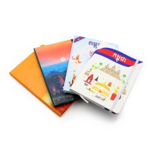 Spiral Bound Black Hardcover A5 Diary Notebook