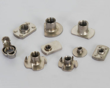 Round base welded nuts