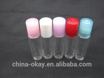 5ml glass roll on bottle/glass perfume oil roll on bottle 5ml cream roll on bottle