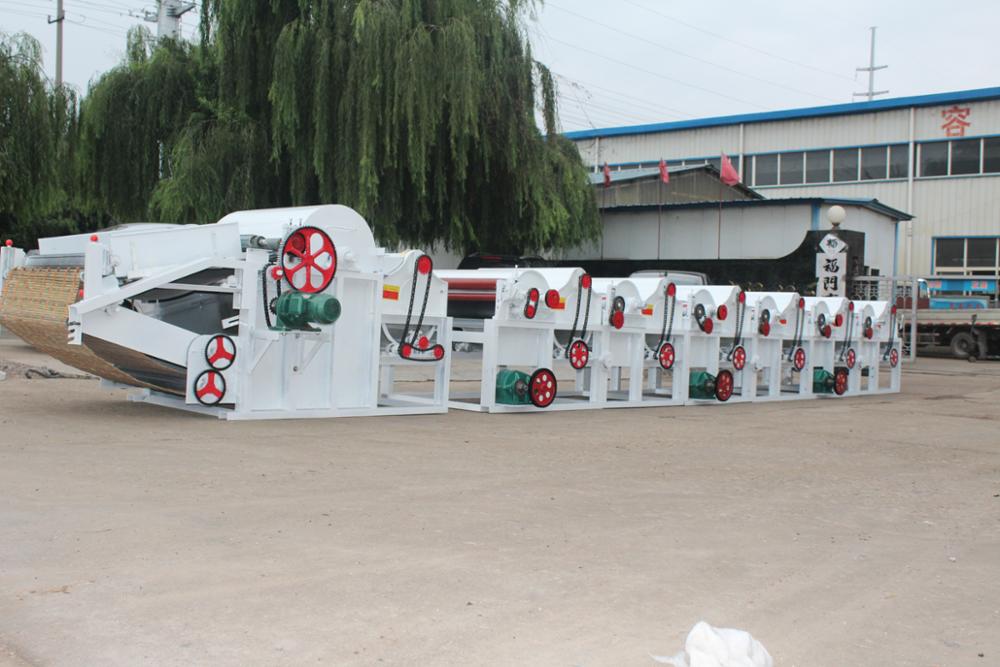 High Capacity Fabric Yarn Textile Waste Recycling Machine