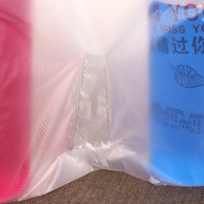 Transparent Milk Tea Packaging Bag Drink Cup Packaging Bag Plastic Bag with Handhold