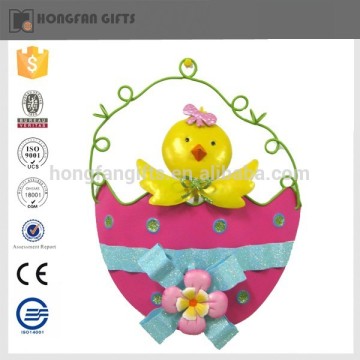 2015 nice design wall hanging metal easter garland