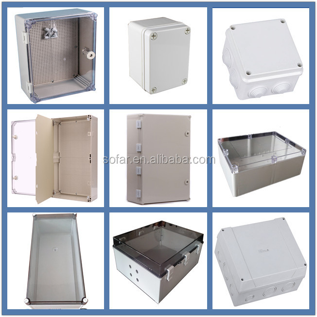 300x200x160mm IP65 Transparent Waterproof Plastic Enclosures