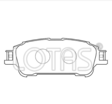 PCS Brake Pad Set Quality Brake Pad Set