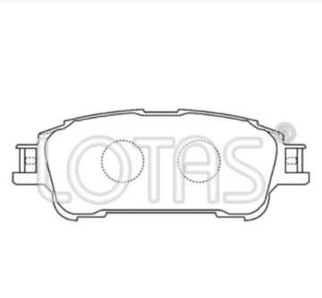 PCS Brake Pad Set Quality Brake Pad Set