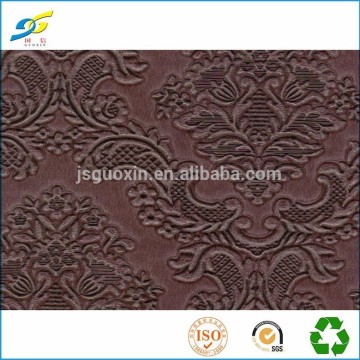 Good embossed PVC furniture leather/decorative leather