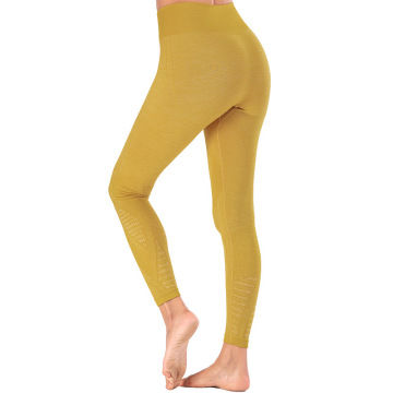 Leggings senza cuciture da palestra per allenamento da donna