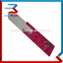 PP poly slide pencil box with buttons lock