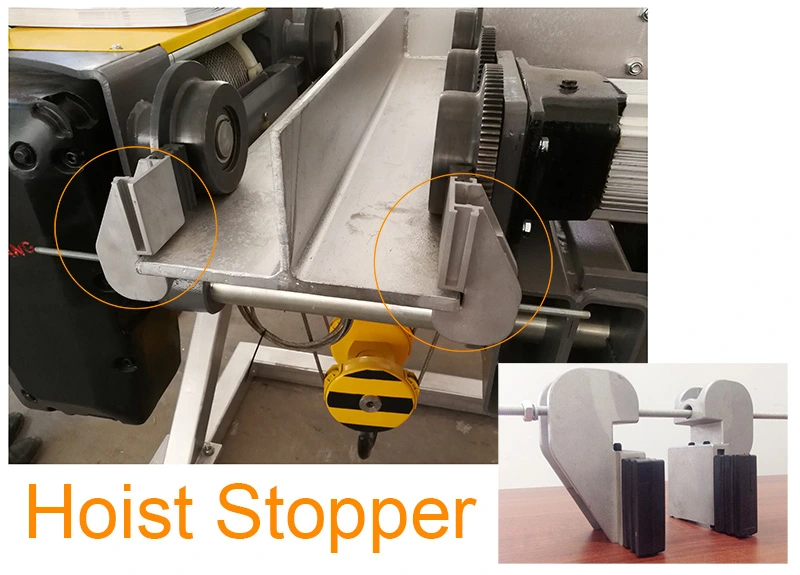 Safety Device Hosit Stopper for Trolley Travelling