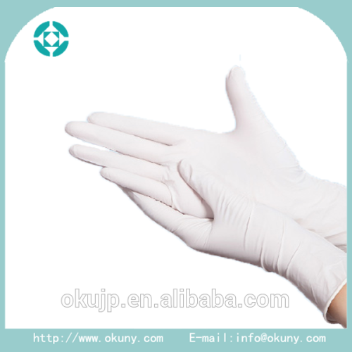 2016 new product colored winter nitrile examination gloves